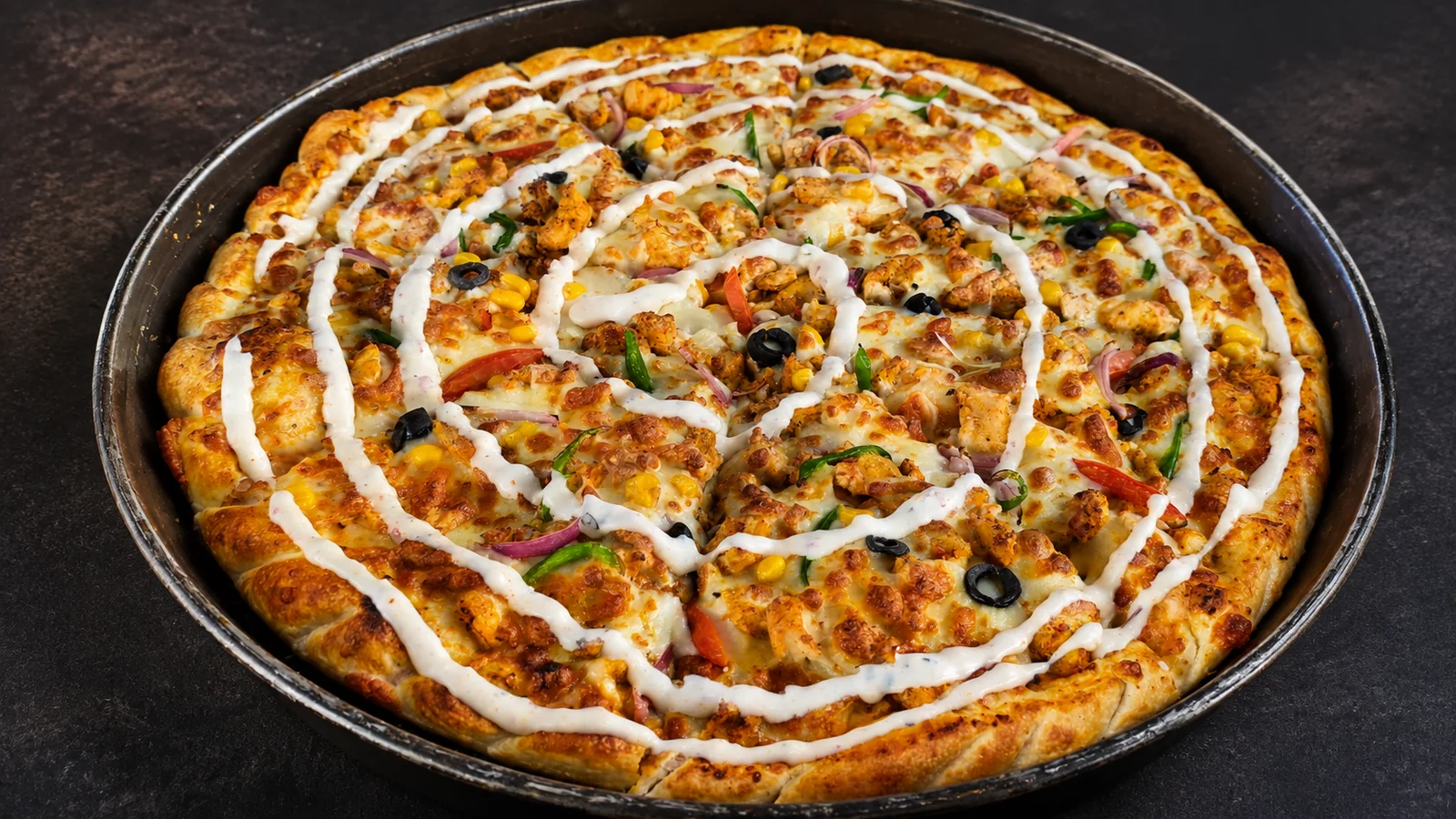 Bonitoes pizza dish